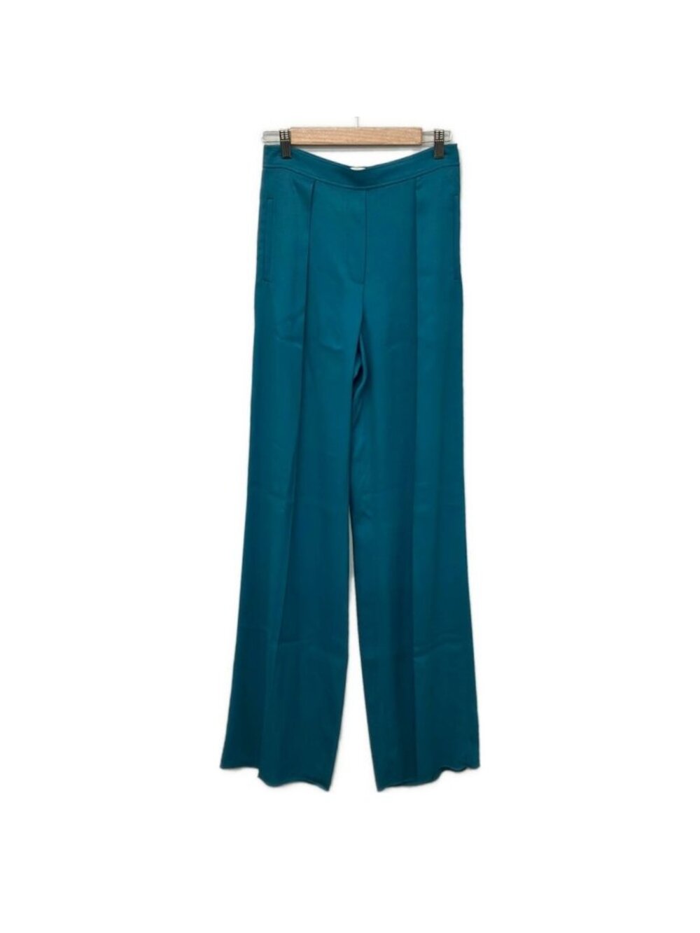 Hermes Pants S Turquoise Blue 36